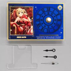 [중고]두고 시계·벽걸이 시계 사토 신 공식 아크릴 클락(M@GICAL WONDERLAND!!! ver.) [아이돌 마스터 신데렐라 걸즈]