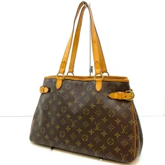 【中古】LOUIS VUITTON | ルイ・ヴィトン バティニョール オリゾンタル モノグラム トートバッグ M51154 ブラウン【尾張小牧店】