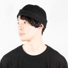 JULIUS 24AW Curved Knit Cap BLACK - メルカリ