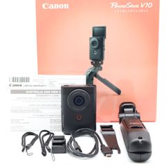≪ほぼ新品≫ Canon PowerShot V10 トライポッドグリップキット ブラック #20250528-1864