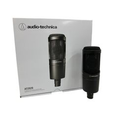 audio-technica AT2020 コンデンサーマイク オーディオテクニカ 音響機材 マイク 中古 良好 B10090781