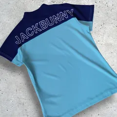 極美品 近年モデル JACK BUNNY モックシャツ 両面ロゴ バイカラー