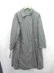 ◇ ⊂ AS KNOW AS アズノゥアズ フリース素材 長袖 レインコート サイズ表記なし グリーン系 レディース E  【1504210006313】