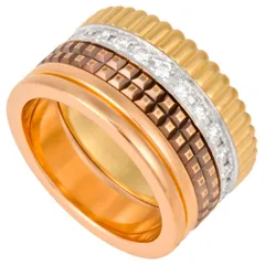 希少　BOUCHERON ブシュロン ノベルティ　ロールピン QUATRE CLASSIQUE キャトル クラシック | ダイヤモンド