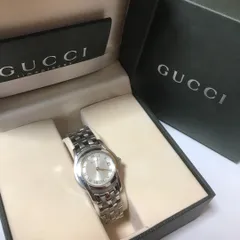 ⭐【超レア美品】グッチ5500Lコンビダイヤパールフェイス腕時計(稼働品) 楽天市場】グッチ 5500L ラウンドフェイス 11P ダイヤモンド