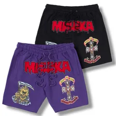 MISHKA DESTRUCTION FLEECE SHORTS msk-163  ミシカ ショートパンツのサムネイル