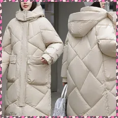 送料無料 フェイクダウンコート ロング 中綿コード レディース エコダウンジャケット 中綿ブルゾン フード付きアウター 防寒防風 通勤通学冬服 韓国 厚手キルティングコード ロングコート暖かい おしゃれ体型カバー あったかアウター冬