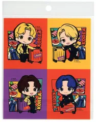 【中古】シール・ステッカー BTS(防弾少年団) TRAVEL COLLECTION 韓国 ステッカー 「TinyTAN」