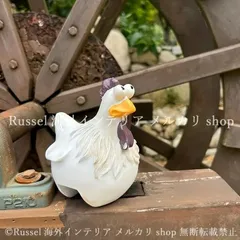 ガーデンオブジェ にわとり 樹脂 とり 置物 ガーデンオーナメント アニマル ガーデニング 雑貨 ガーデン雑貨 ガーデンインテリア ガーデン インテリア 庭の装飾 お洒落 おしゃれ 4-7
