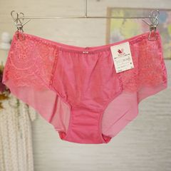 ワコール　ルジェ　C75/M　SX　水色×白×ピンク　レースショーツ　清楚　花柄 ワコール アンフィ 新品 刺繍 花柄 レース 白 ピンク ブラ