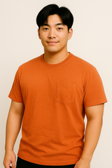 Tシャツ　L.L.Bean　オレンジ　Mサイズ　※Used