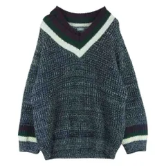 kolor カラー 21WBM-NO1331 BEACON ビーコン 杢ウール Vネック ニット セーター 日本製 グレー系 3【中古】のサムネイル