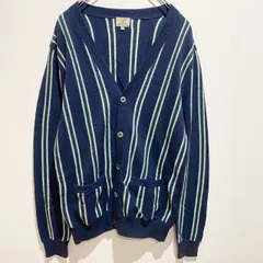 GREEN LABEL RELAXING グリーンレーベルリラクシング　ユナイテッドアローズ　ユニセックス　トップス　ニット　カーディガン　Vネック　フロントボタン　両サイドポケット　ボーダー　ブルー　カシミヤ混　カジュアル　おしゃれ　SU778h1208