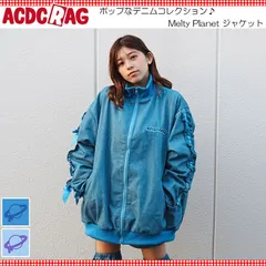 ACDC RAG エーシーディーシーラグ Melty Planet ジャケット ブルゾン 長袖 原宿 原宿系 ファッション デニム ポップ リボン 宇宙 ストリート パンク jr-521-126のサムネイル