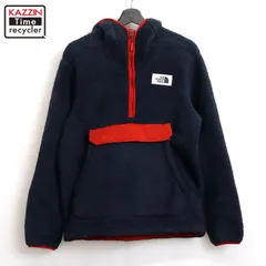 00s THENORTHFACE アノラック エルボーパッチ フリースジャケット メンズ 表記Sサイズ