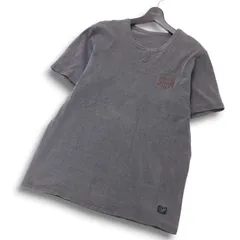 DALEE'S & CO ダリーズ 春夏 ロゴプリント★ 半袖 カットソー Tシャツ Sz.43 メンズ 灰 グレー 日本製 大きいサイズ