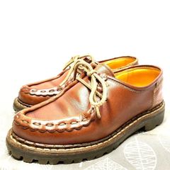 【美品・希少・廃盤】ダナー　チロリアンシューズ　モカシン　ビブラムソール　約23㎝　茶
