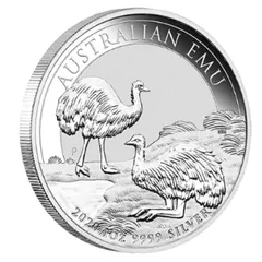 銀貨2020 オーストラリア 1 オンス シルバー エミュー - 貨幣