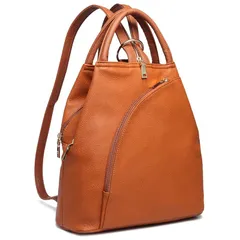 [グッシオ ベーシック] 3way リュック レディース 軽量 ショルダーバッグ 手提げ バックパック レザー 大人 通勤 リュック 120406(キャメル) 0
