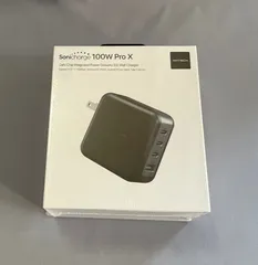 【新品】MATECH Sonicharge 100W Pro X 第3世代 (PD充電器 4ポート世界最小クラス USB-C + A)【コンパクトサイズ/PSE技術基準適合】【ケーブル無し版】のサムネイル