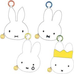 【1個】ミッフィー Miffy ヒストリーシリーズ コインケース EB456A EB456B EB456C EB456D クツワ 2025年6月 女の子 かわいい おしゃれ 小銭入れ 財布 小物入れ