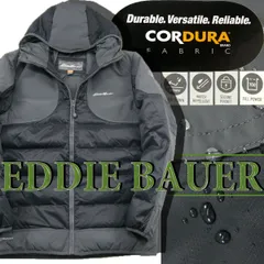 【新品】 Eddie Bauer SPORT SHOP × CORDURA ／ エディーバウアー × コーデュラ　STORMDOWN 耐水 ダウンパーカー 700フィルパワー 撥水 ストームダウン 耐久 釣り フィッシング ｜ 秋冬 雨の日 雪の日