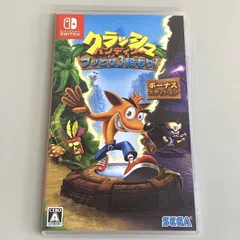 GT1【現状品】Nintendo Switch ソフト クラッシュバンディクー ブッとび3段もり！ ボーナスエディション