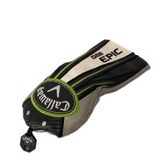 Callaway キャロウェイ フェアウェイウッド　ヘッドカバー グレー 黒 黄緑 ユーティリティーGBE EPIC 3番 ゴルフ 趣味 スポーツ