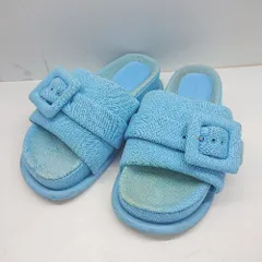 ◇ CHARLES & KEITH チャールズ＆キース カジュアル 厚底 ベルト サンダル サイズ35 ブルー レディース E  【1405140037340】のサムネイル