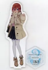 【中古】アクリルスタンド・アクリルパネル 中野三玖 アクリルスタンド(冬服) 「映画 五等分の花嫁」 C101グッズ