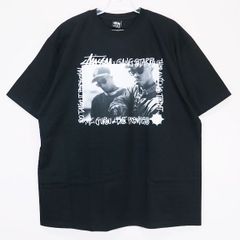 STUSSY ステューシー x GANG STARR ギャング スター TAKE IT PERSONAL TEE テイク イット パーソナル Tシャツ ブラック ショートスリーブ カットソー 半袖 T-SHIRT