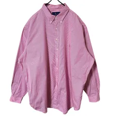 ストライプ ピンク ボタンダウン ラルフローレン 3XL シャツ メンズ  長袖