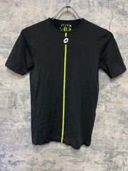 JH854 アソス assos SKIN LAYER SPRING FALL 半袖 べースレイヤー 黒 I