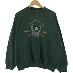 古着 90年代 MICKEY MOUSE ミッキーマウス キャラクタースウェットシャツ トレーナー メンズXL相当 ヴィンテージ/eaa515776
