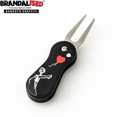 Banksy バンクシー ゴルフ BAGF-01 グリーンフォーク 収納タイプ 【Flower Bomber/フラワーボンバー Balloon Girl/バルーンガール】のサムネイル