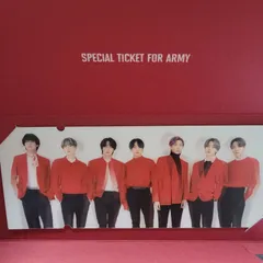 BTS  公式  ON:E MOS  レンチキュラーチケット  トレカ