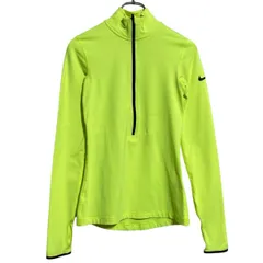 NIKE ジャージ ナイキ XS ライトイエロー ハーフジップ スポーツウェア 古着卸 アメリカ仕入 a702-6310