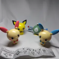 カプキャラ　ポケモン 4個　おまけ ピカチュウ ストラップ