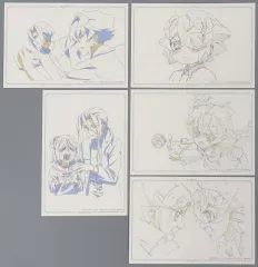 【中古】キャラカード 集合 原画アートカード5枚セット  「アクロトリップ Blu-ray BOX vol.2」 封入特典