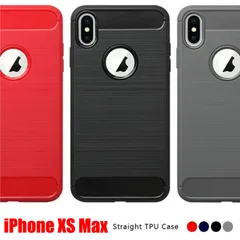iPhone XS Max アイフォン テンエスマックス スマホケース カラー ストレート ソフトスマホケース 薄型 耐衝撃 TPU のサムネイル