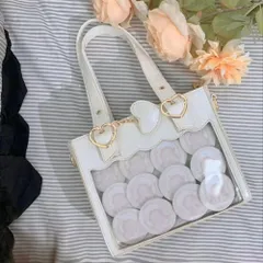☆ ホワイト ☆ 痛バッグ ショルダー 小さめ 推し活 ysbag5479 痛バッグ ショルダーバッグ 推し活バッグ トート 痛バ 痛ショルダー ハンドバッグ ミニバッグ 小さめ バッグ 鞄 かばん カバン 斜めがけ ななめがけ おしゃれ かわいい デコバッグ