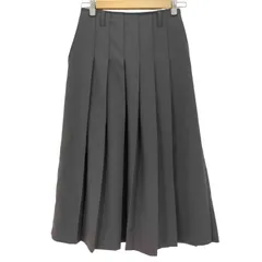 ジーユー GU プリーツAラインミディスカートQ レディース  M