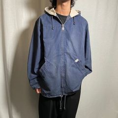 90年代 Levi's ユーロリーバイス コットンキャンバス ジップパーカー メンズXL相当 