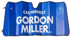 車用 サンシェード MILLER ジュニアサイズ ブルー GORDON 1507025