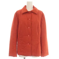 ランバン LANVIN 中綿ジャケット 総柄 ジャケット 42 M オレンジ /☆Gのサムネイル