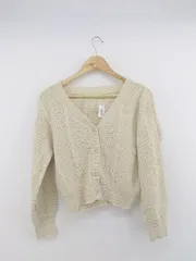 ◇ any SiS エニィスィス 長袖 ニット カーディガン サイズ2 ベージュ系 レディース P  【中古】 【1211300001782】