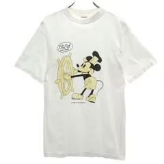 Mickey’s Stuff ミッキーマウス 半袖 Tシャツ ホワイト Disney ディズニー キッズ 古着