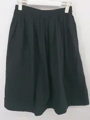 ◇ PAR ICI パーリッシィ ウエストゴム 膝下丈 フレア スカート サイズF ブラック レディース P  【中古】 【1209010001864】のサムネイル