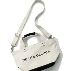 DEAN＆DELUCA ディーン＆デルーカ ショルダーバッグ　エコバッグ キャンバス トートバッグ Sサイズ