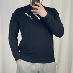 adidas(アディダス) クルーネック 黒 パーカー M 241031